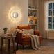Luminwood 1 Light 12 inch Polished Nickel ADA Wall Sconce Wall Light