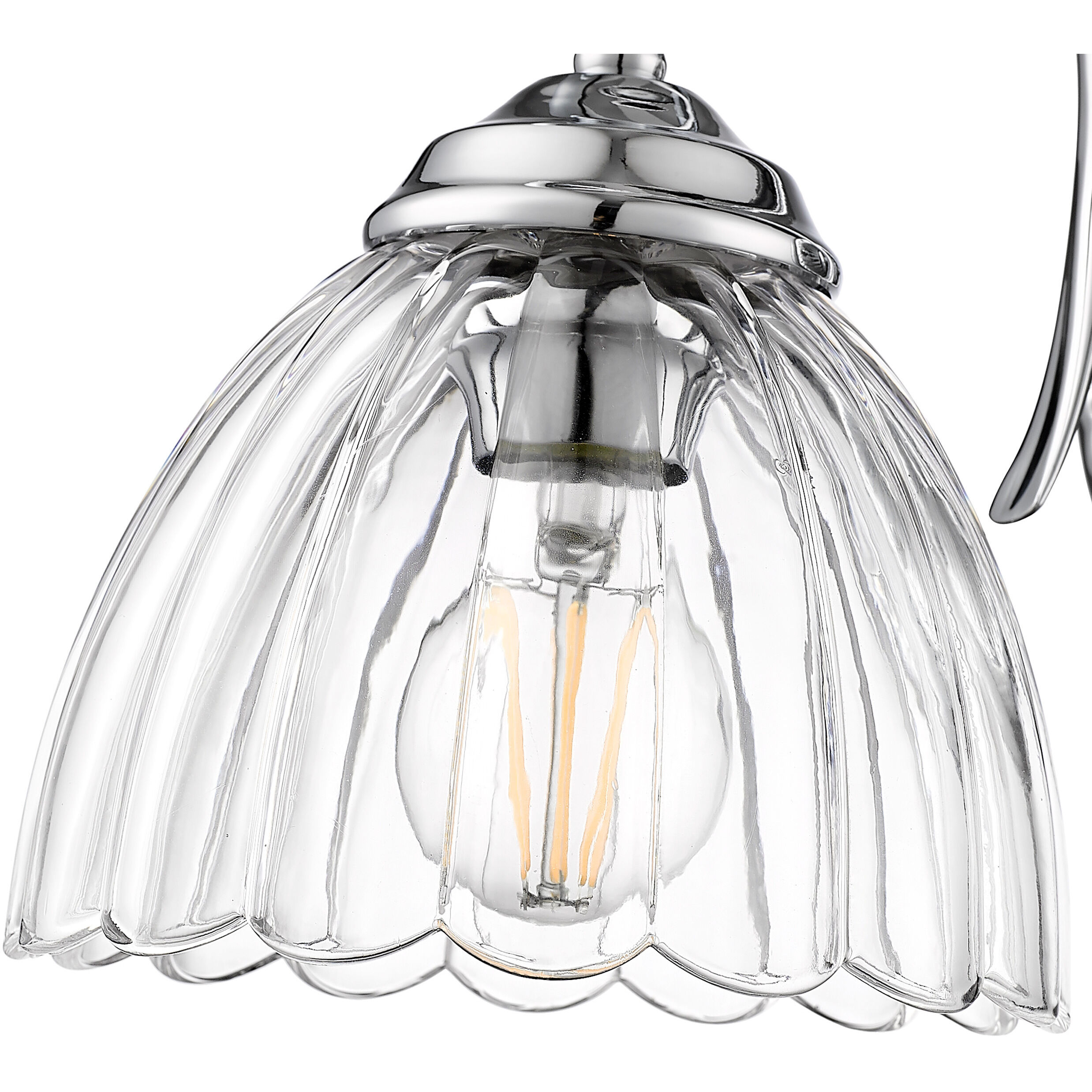 Audra 1 Light 6.88 inch Chrome Wall Sconce Wall Light