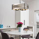 Zara 5 Light 25.63 inch Matte Black Chandelier Ceiling Light