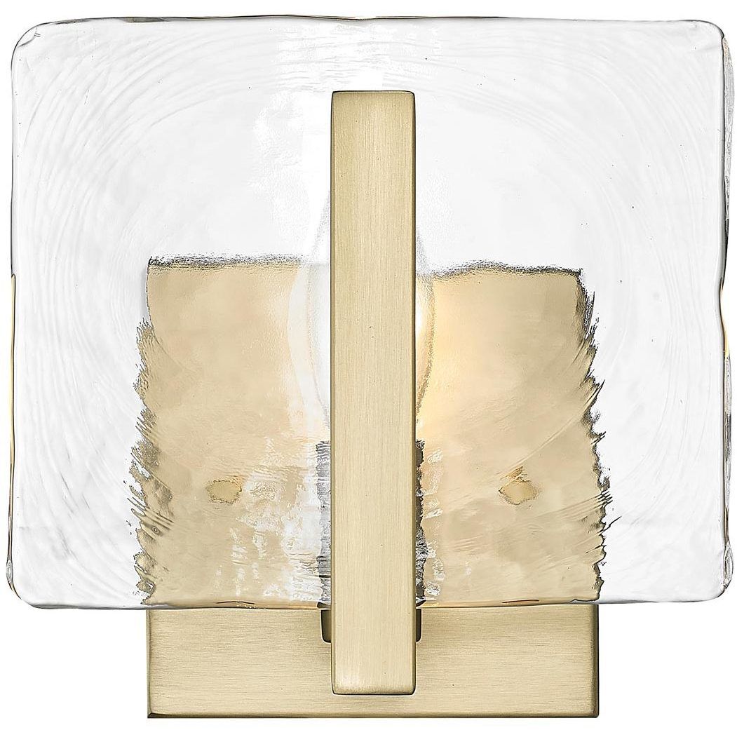 Aenon 1 Light 6.88 inch Brushed Champagne Brass Wall Sconce Wall Light