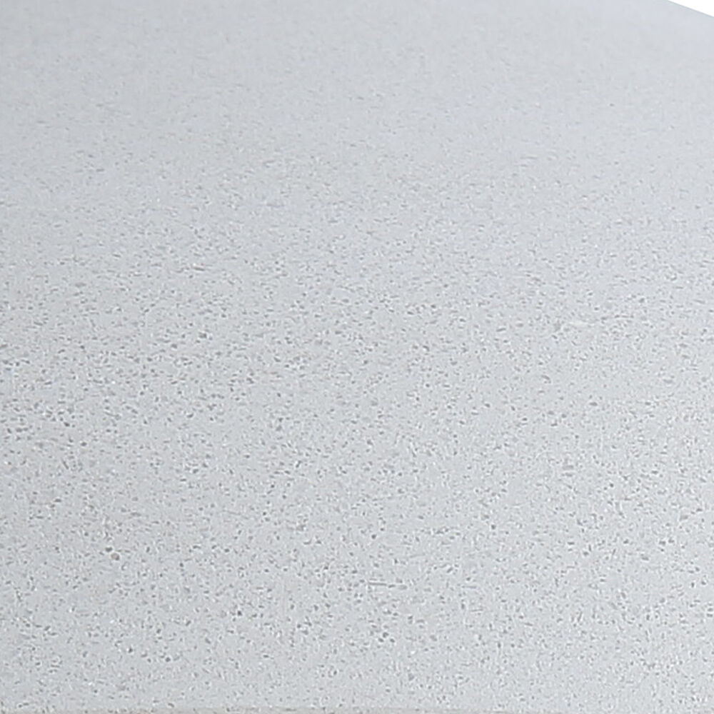 Clarus LED 8.88 inch White Sandstone Cement Outdoor Wall