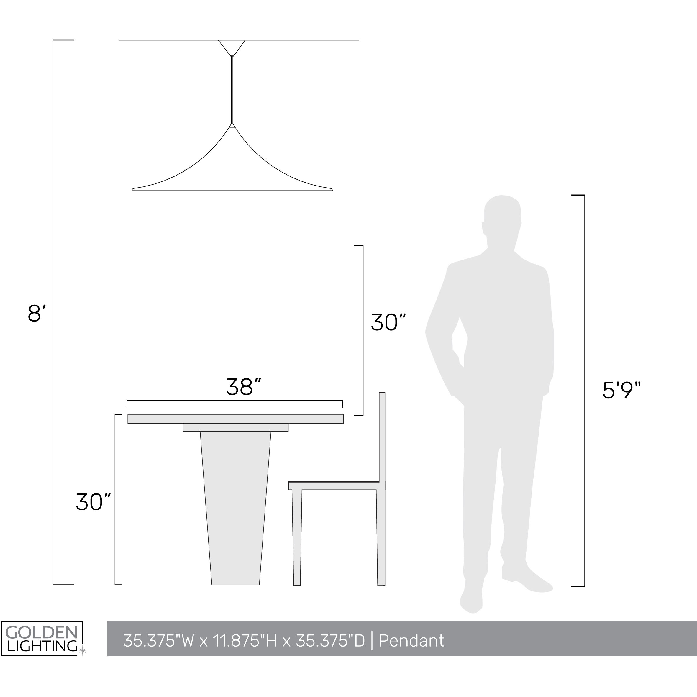 Vistara Pendant Ceiling Light in Sand Black