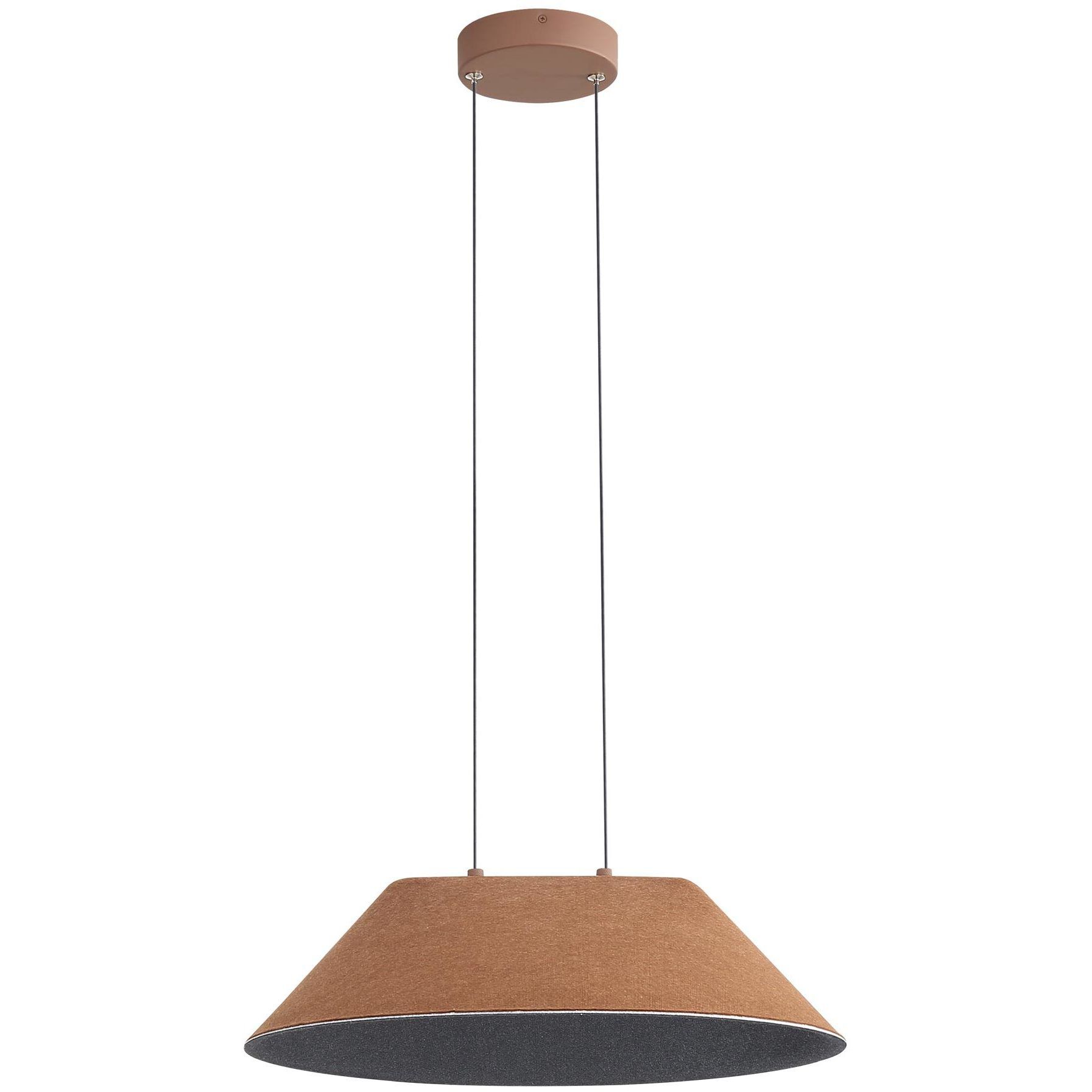 Faroe Pendant Ceiling Light in Coffee/Black