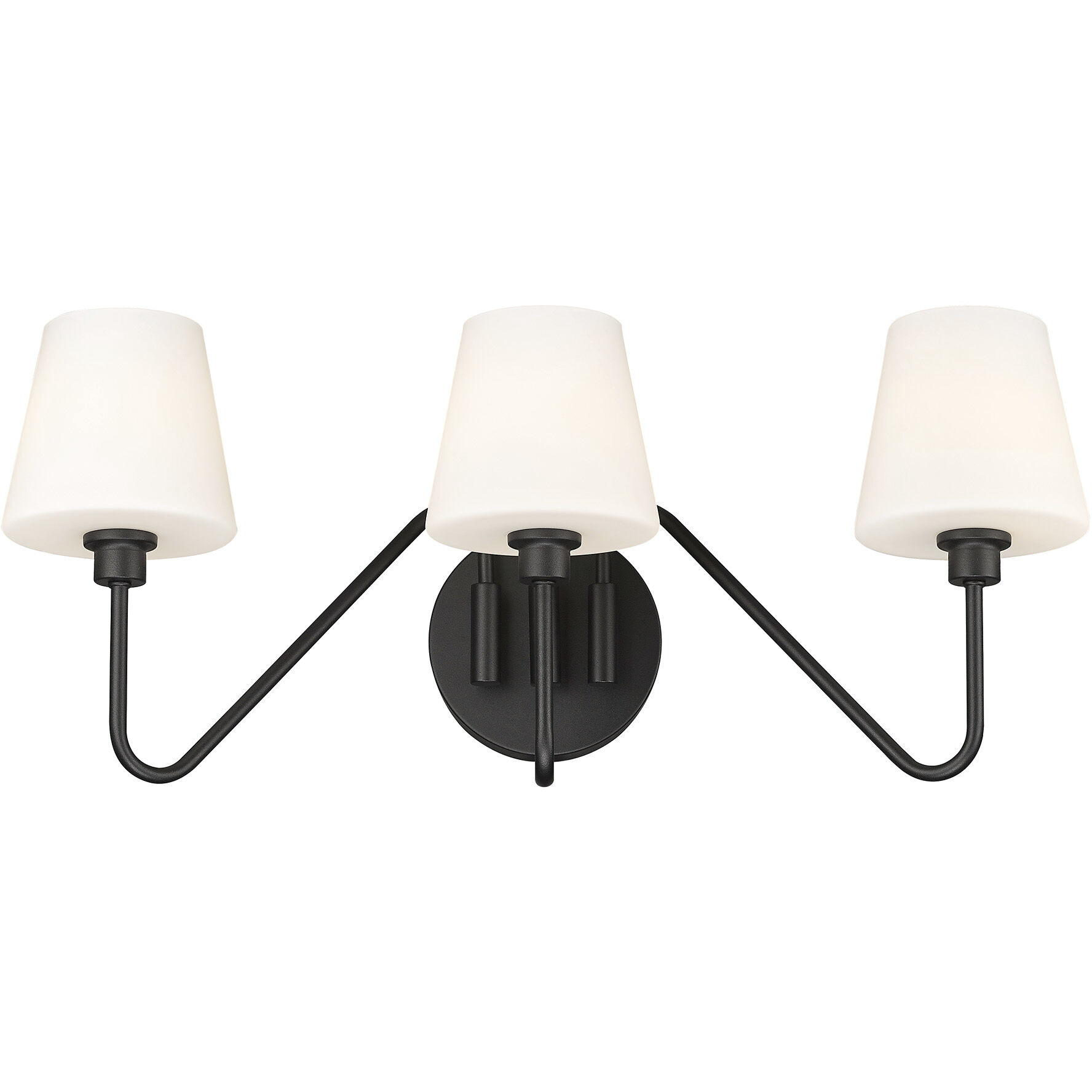 Yep Kennedy Vanity Wall Light in Natural Black