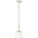 Keating 1 Light 5.88 inch Antique Black Iron Mini Pendant Ceiling Light