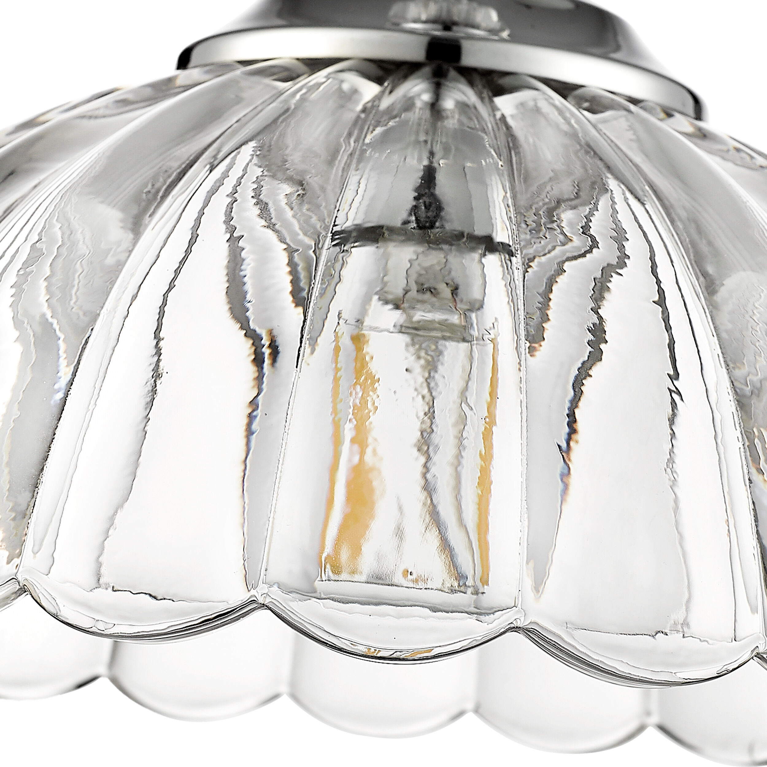 Audra 1 Light 11.75 inch Chrome Pendant Ceiling Light