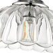 Audra 1 Light 11.75 inch Chrome Pendant Ceiling Light