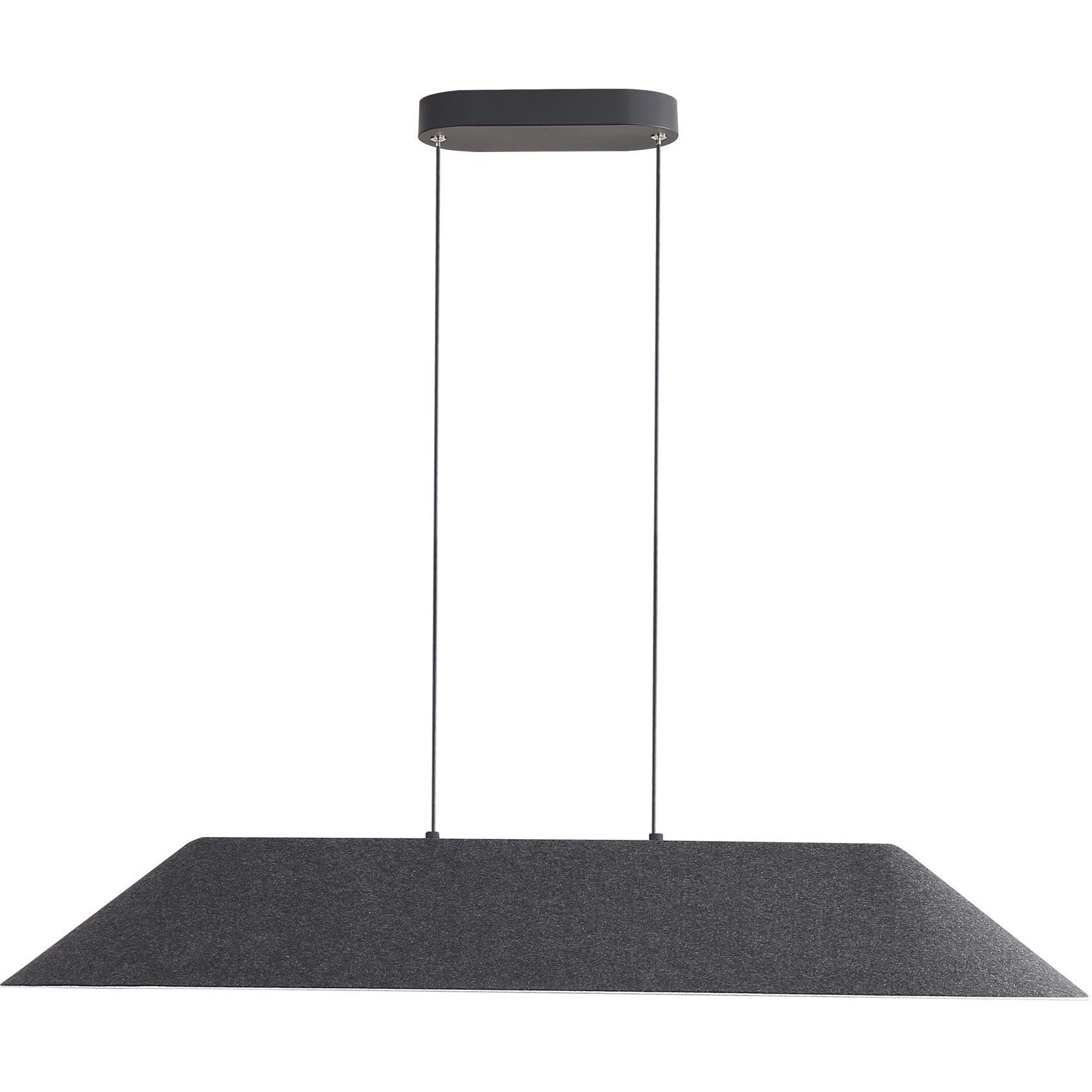 Faroe Island Light Ceiling Light in Flecked Black/Grey