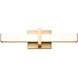 Elon LED 19 inch Brushed Champagne Bronze Vanity Light Wall Light
