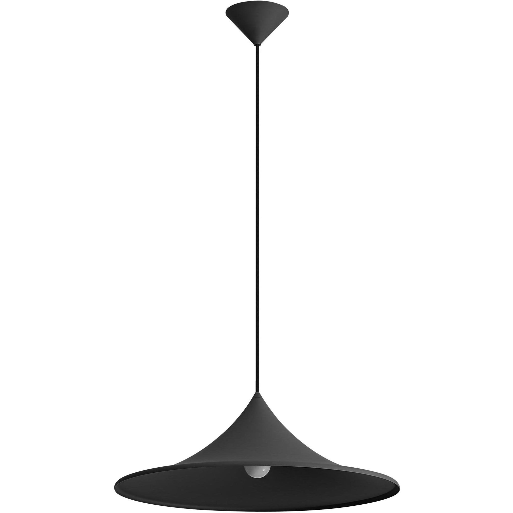Vistara Pendant Ceiling Light in Sand Black
