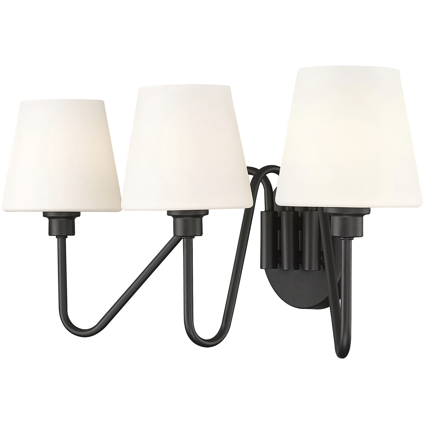 Yep Kennedy Vanity Wall Light in Natural Black