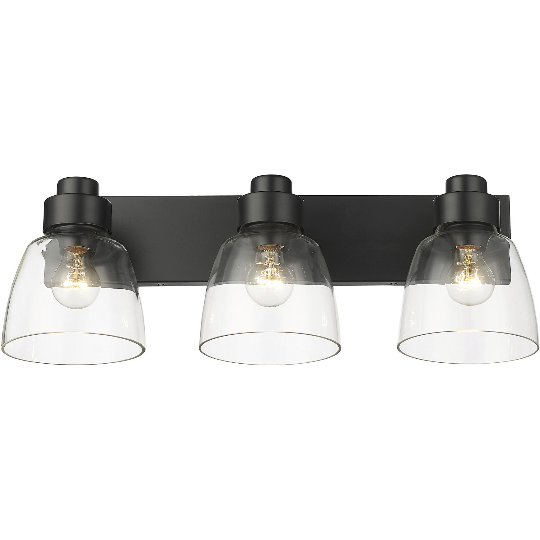 Remy Vanity Wall Light in Matte Black