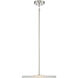 Luminwood 1 Light 16 inch Polished Nickel Pendant Ceiling Light