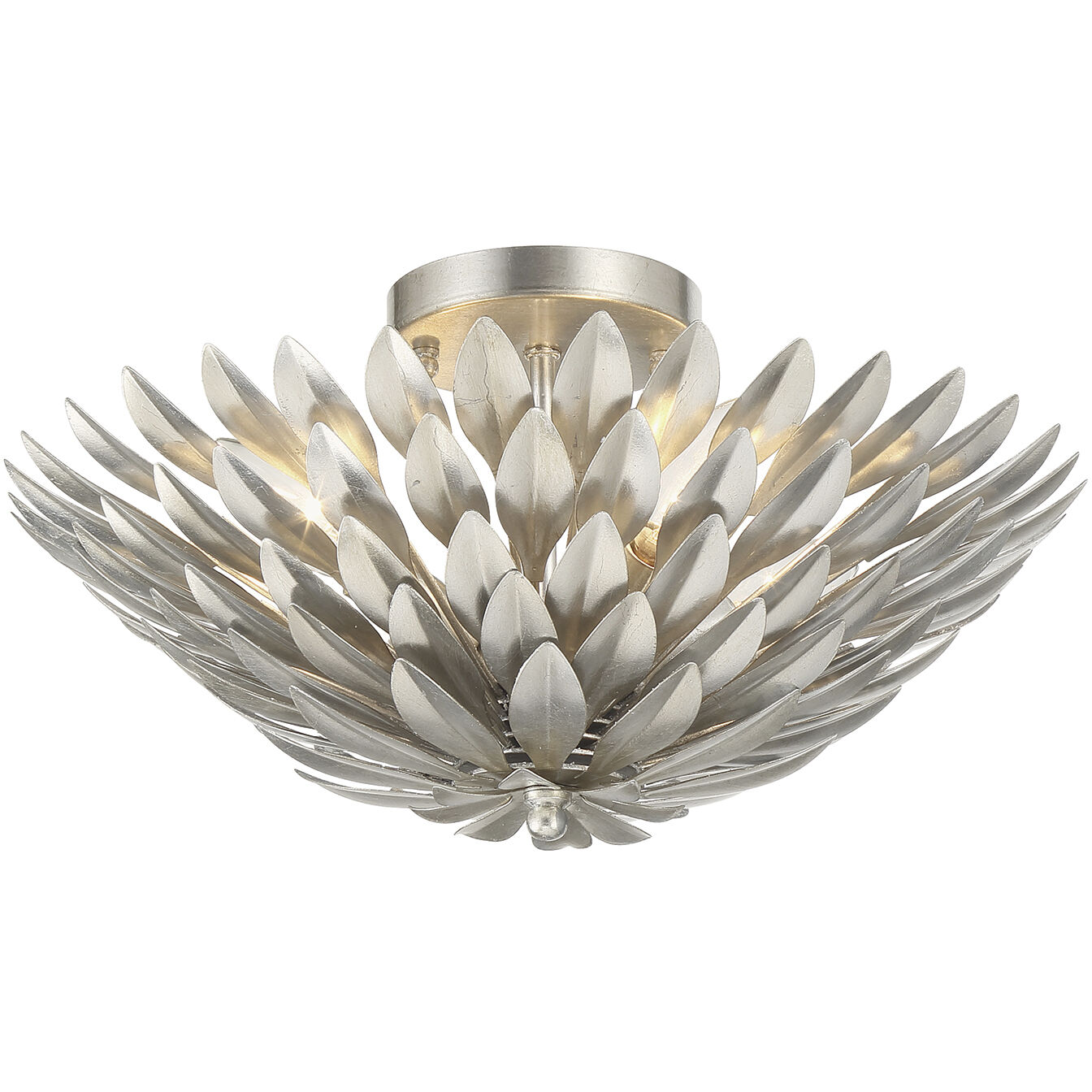Broche Semi Flush Ceiling Light
