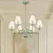 Cheshire 31.25 inch 60.00 watt Antique Teal Chandelier Ceiling Light
