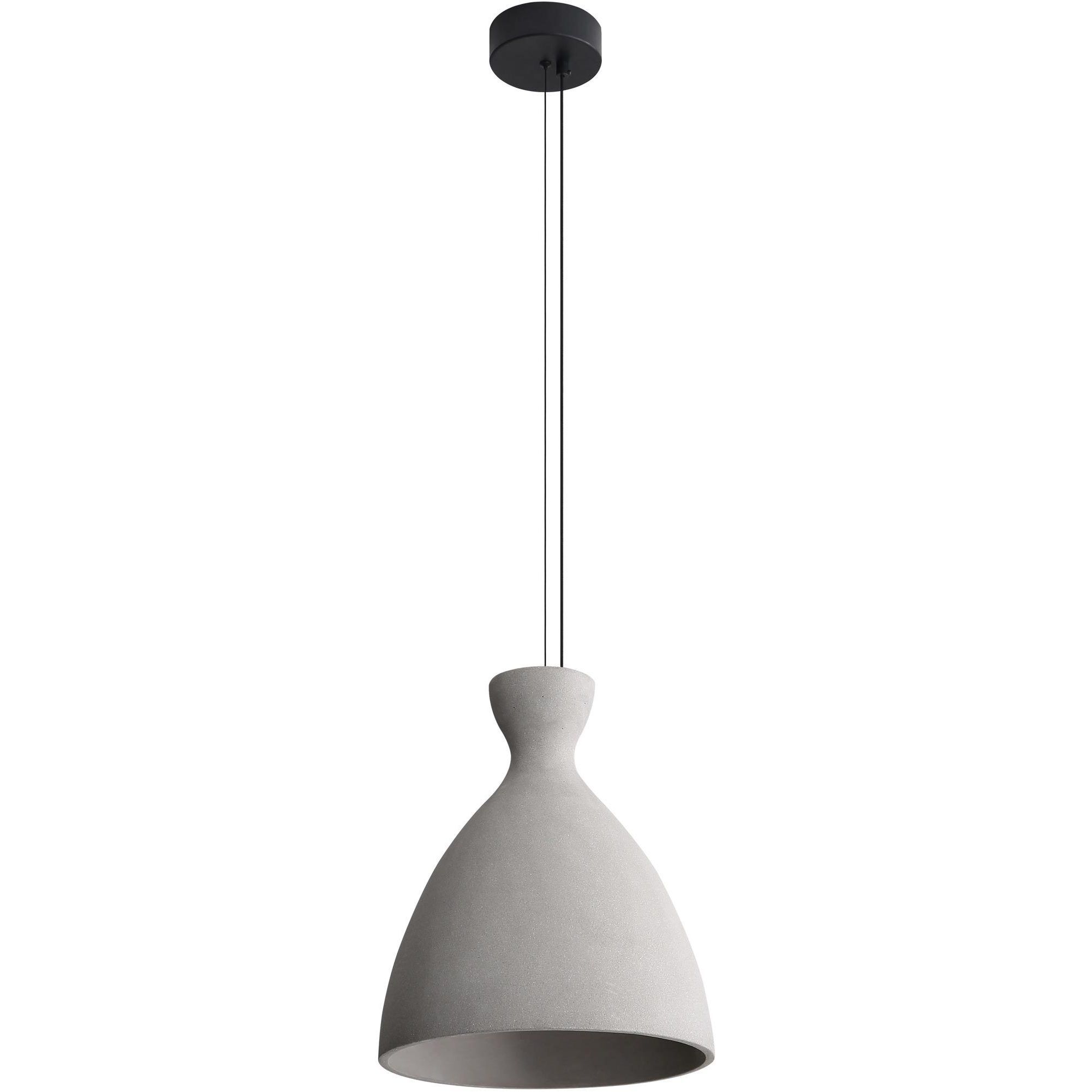 Aethera Pendant Ceiling Light in Grey Cement