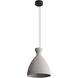 Aethera Pendant Ceiling Light in Grey Cement