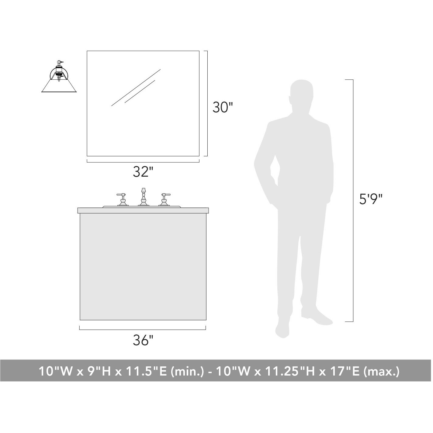 Yep Orwell 1 Light 10 inch Aged Brass Swing Arm Wall Lamp Wall Light in Chrome, Adjustable