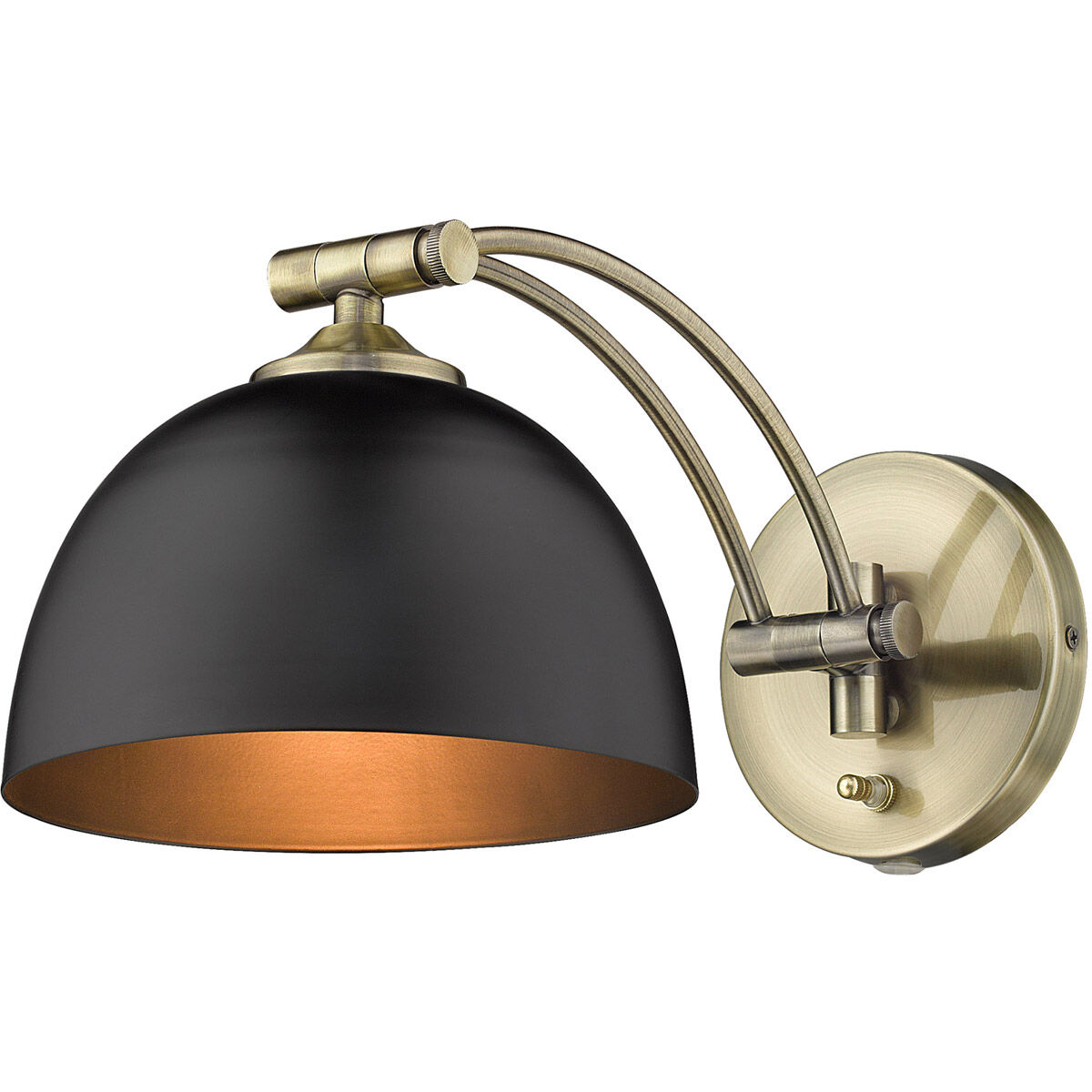 Brass articulating wall sconce 2025