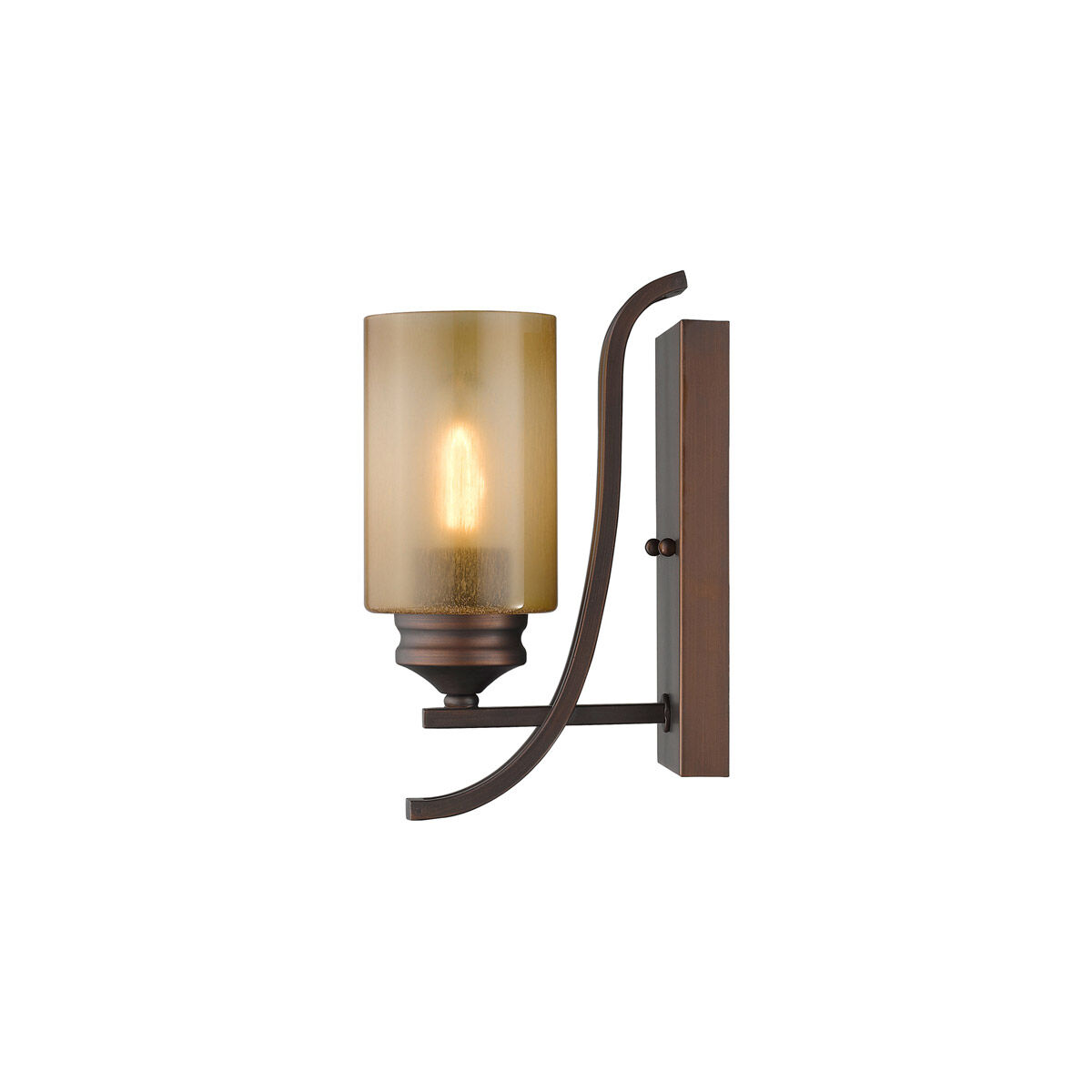 Hidalgo 1 Light 7 inch Sovereign Bronze Bath Vanity Wall Light