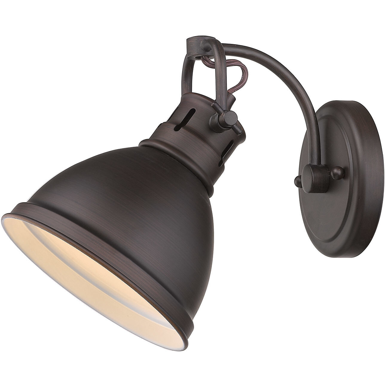 Yep Duncan Vanity Wall Light in Rubbed Bronze