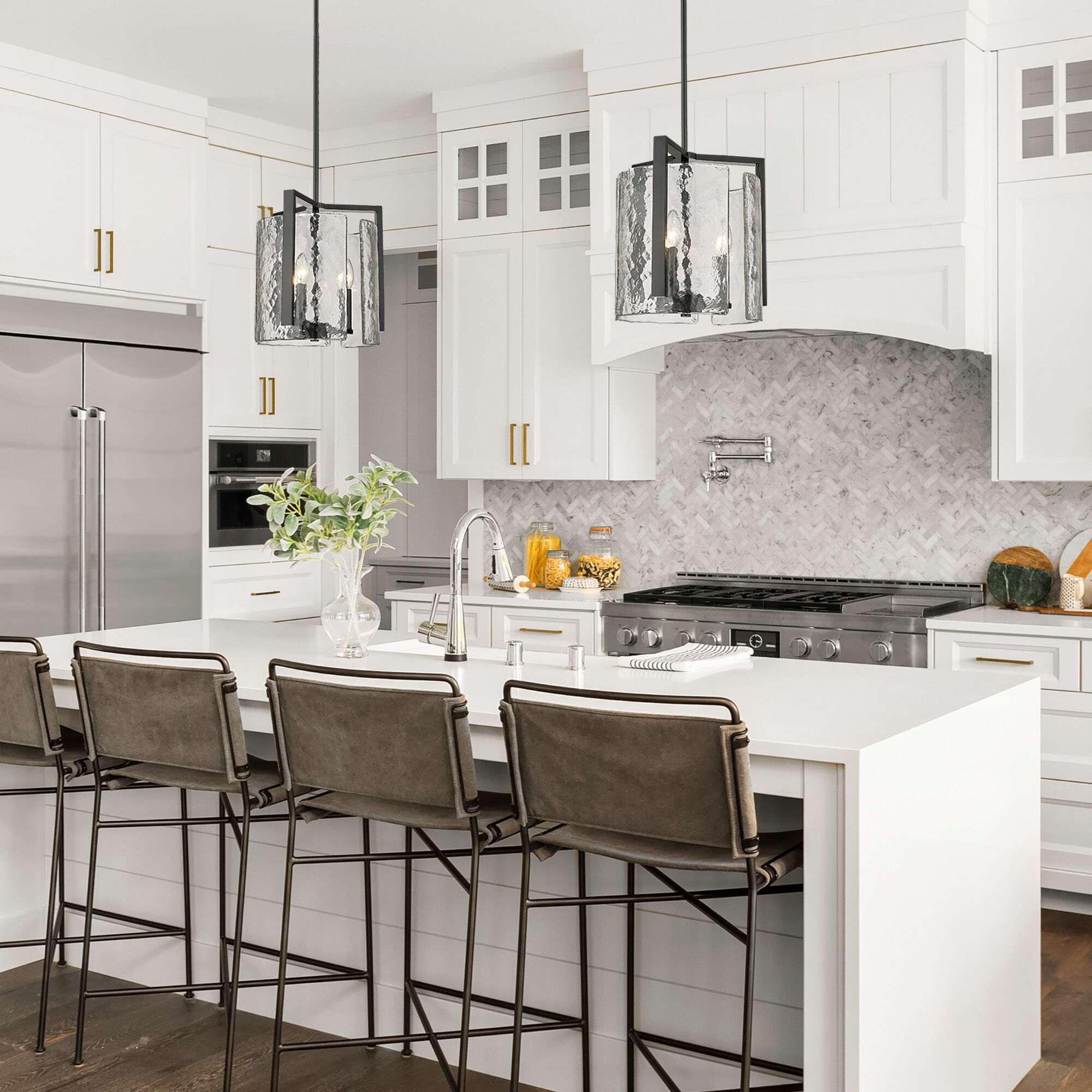 Aenon 3 Light 13 inch Matte Black Pendant Ceiling Light