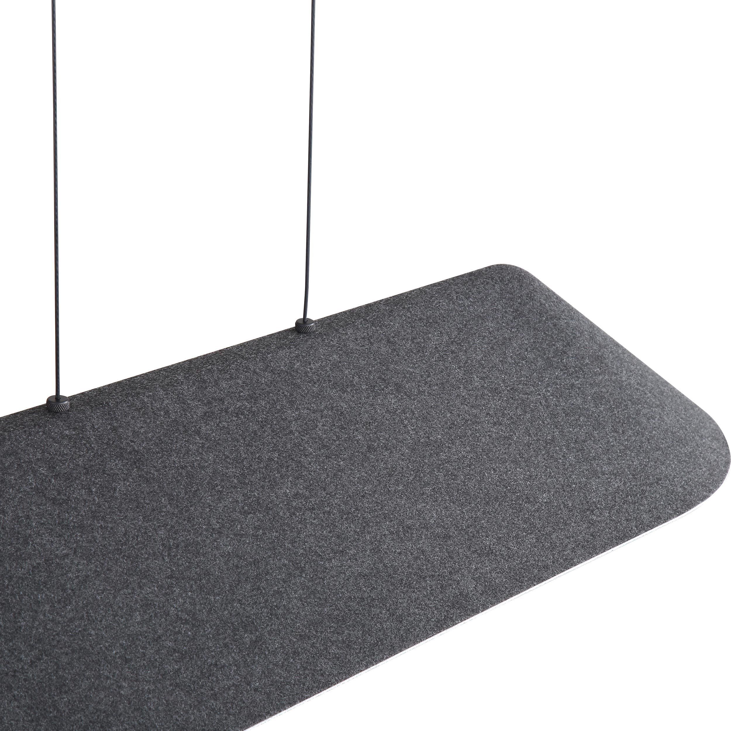 Faroe Island Light Ceiling Light in Flecked Black/Grey