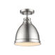 Duncan 1 Light 8.88 inch Flush Mount