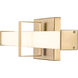 Elon LED 19 inch Brushed Champagne Bronze Vanity Light Wall Light