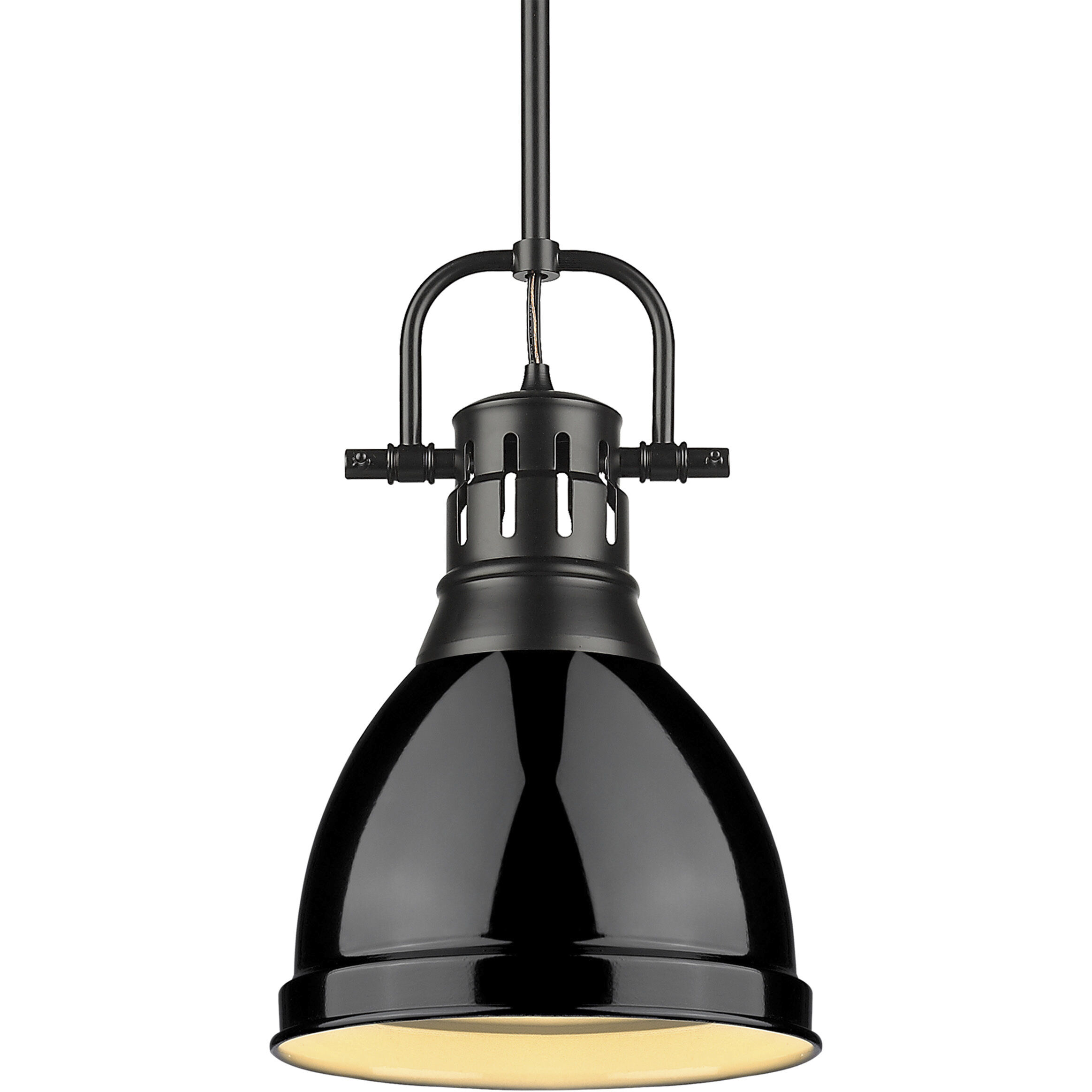 Yep Duncan 1 Light 8.88 inch Matte Black Pendant Ceiling Light, Small