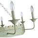 Finley 8 Light 42 inch Vintage Sage Chandelier Ceiling Light