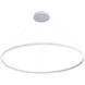 Veritas LED 47.25 inch Sand White Ring Chandelier Ceiling Light