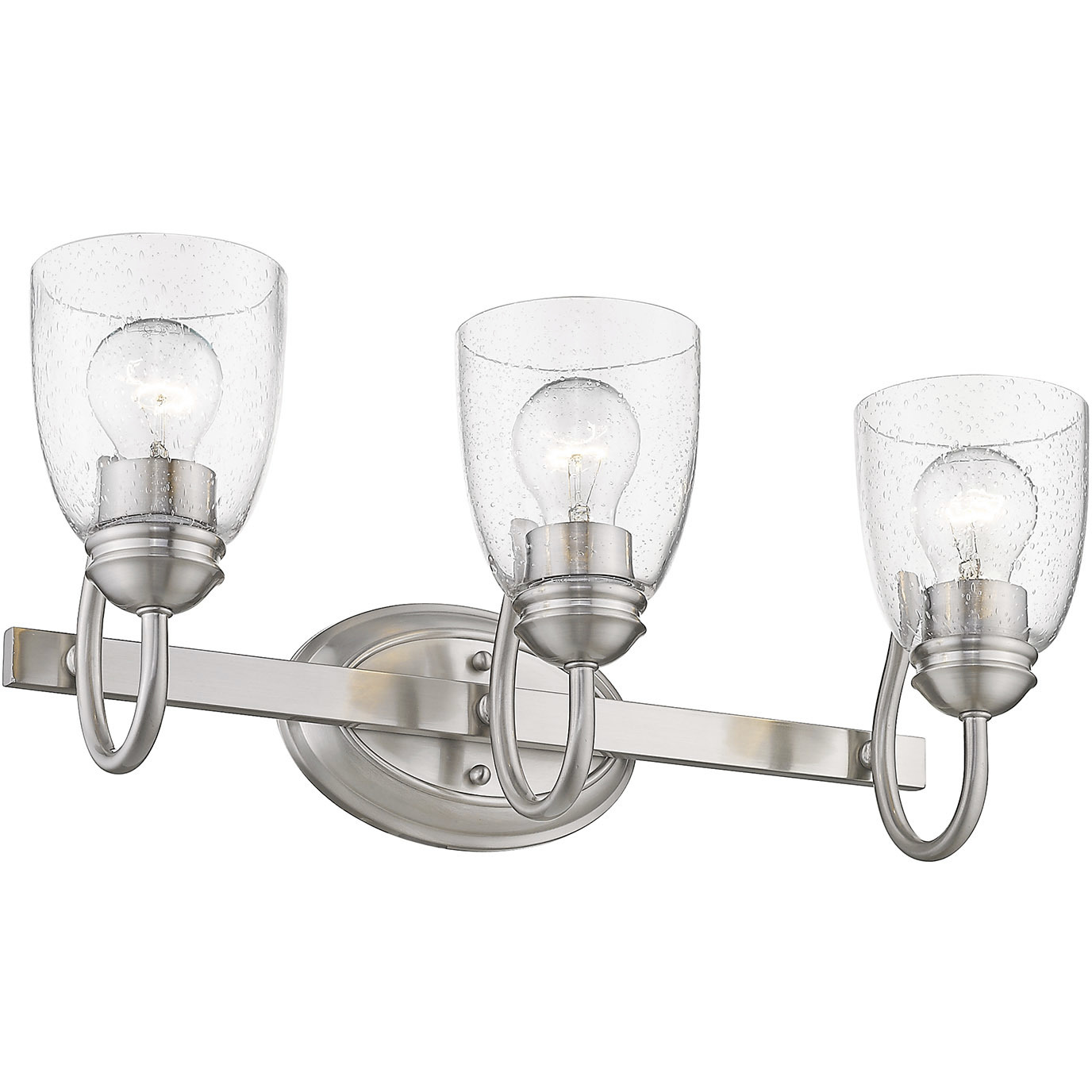 Parrish Vanity Wall Light in Pewter