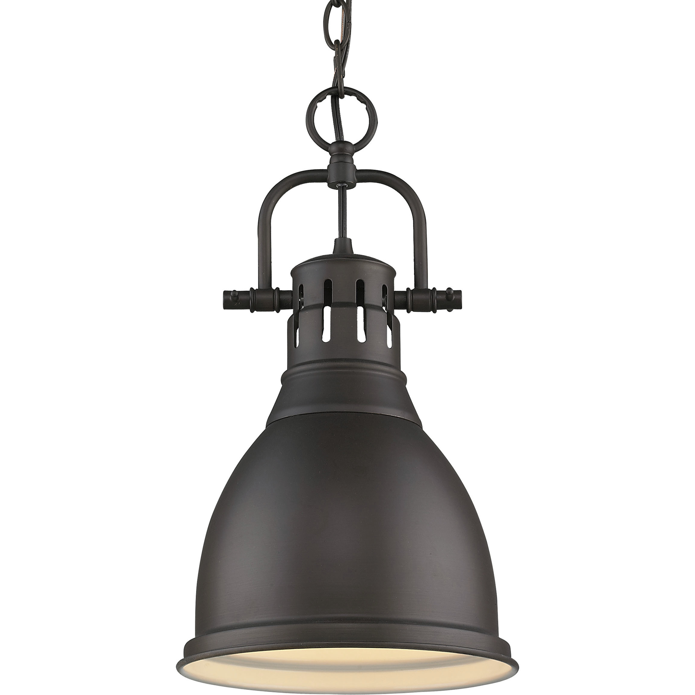 Yep Duncan 1 Light 8.88 inch Rubbed Bronze Pendant Ceiling Light, Small