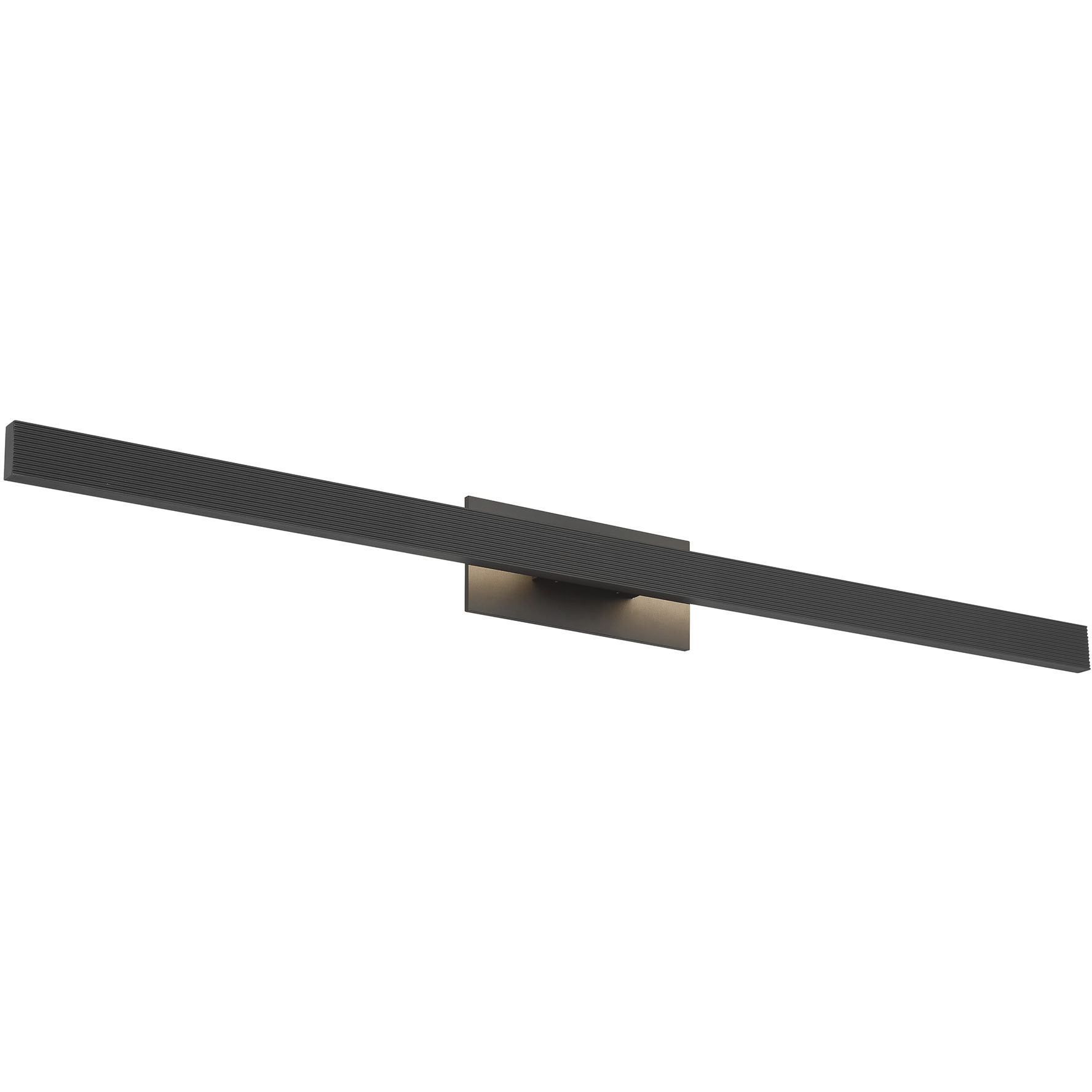 Enso LED 4.5 inch Textured Black Outdoor Wall