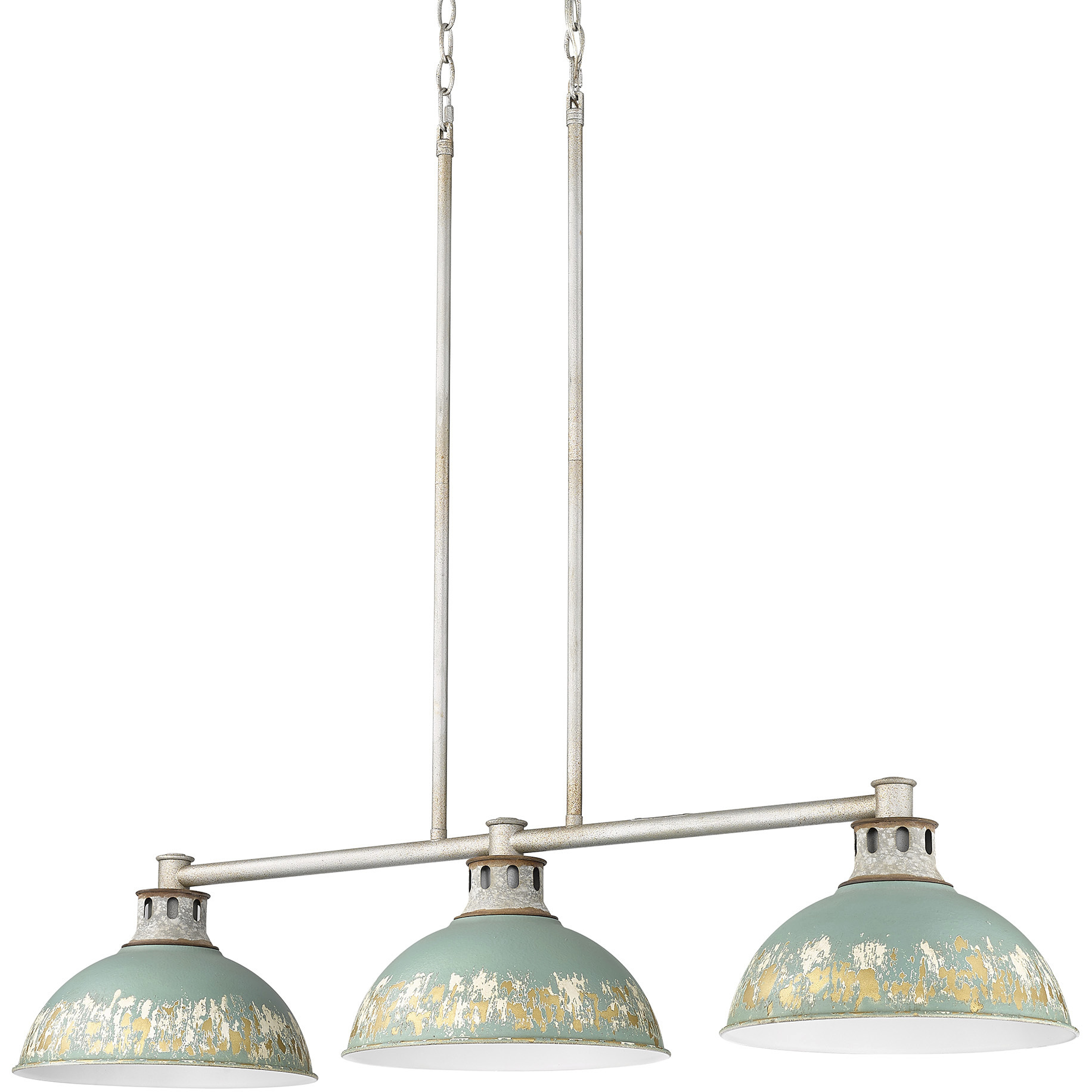 Kinsley Island Light Ceiling Light in Antique Teal