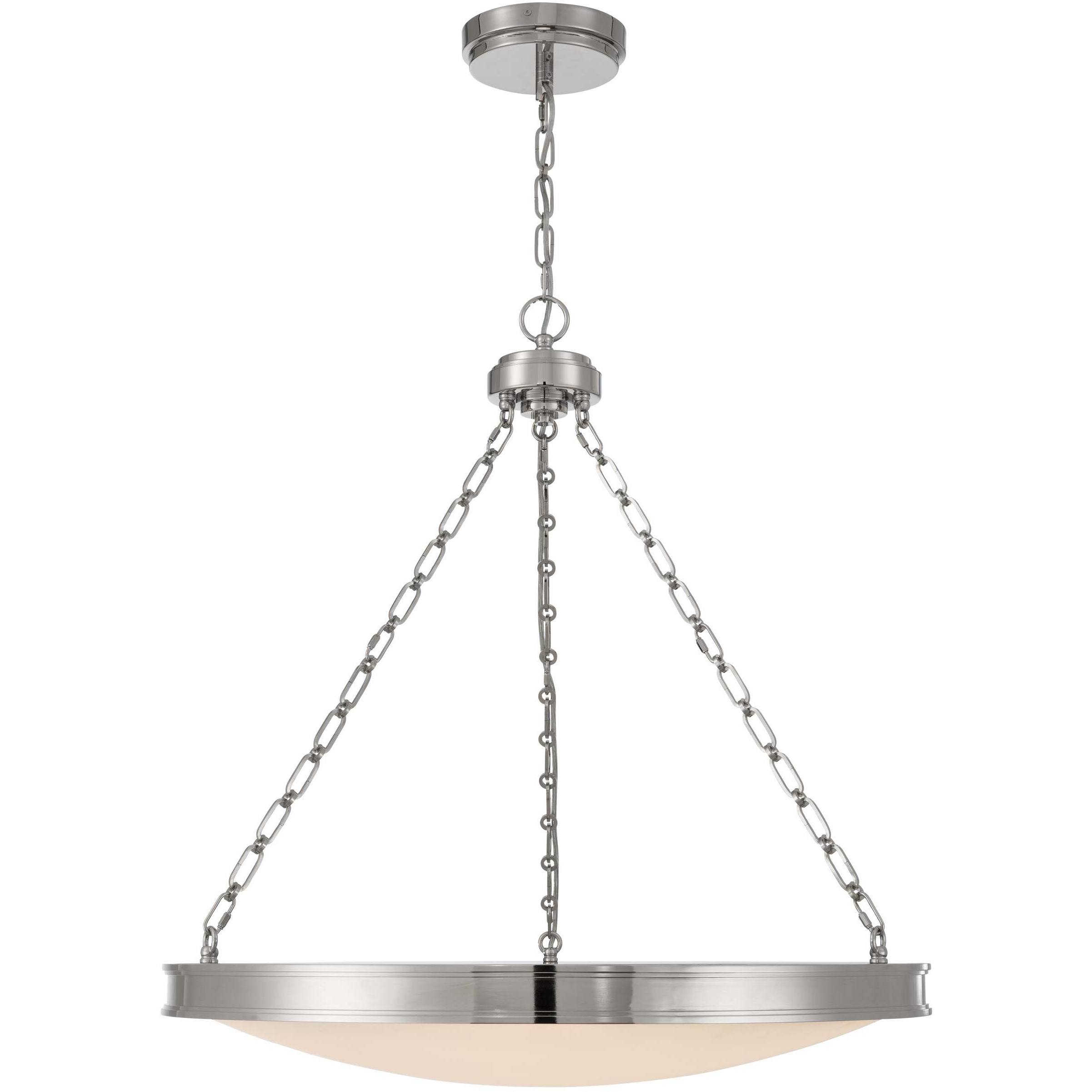 Cameron 1 Light 30 inch Polished Nickel Pendant Ceiling Light