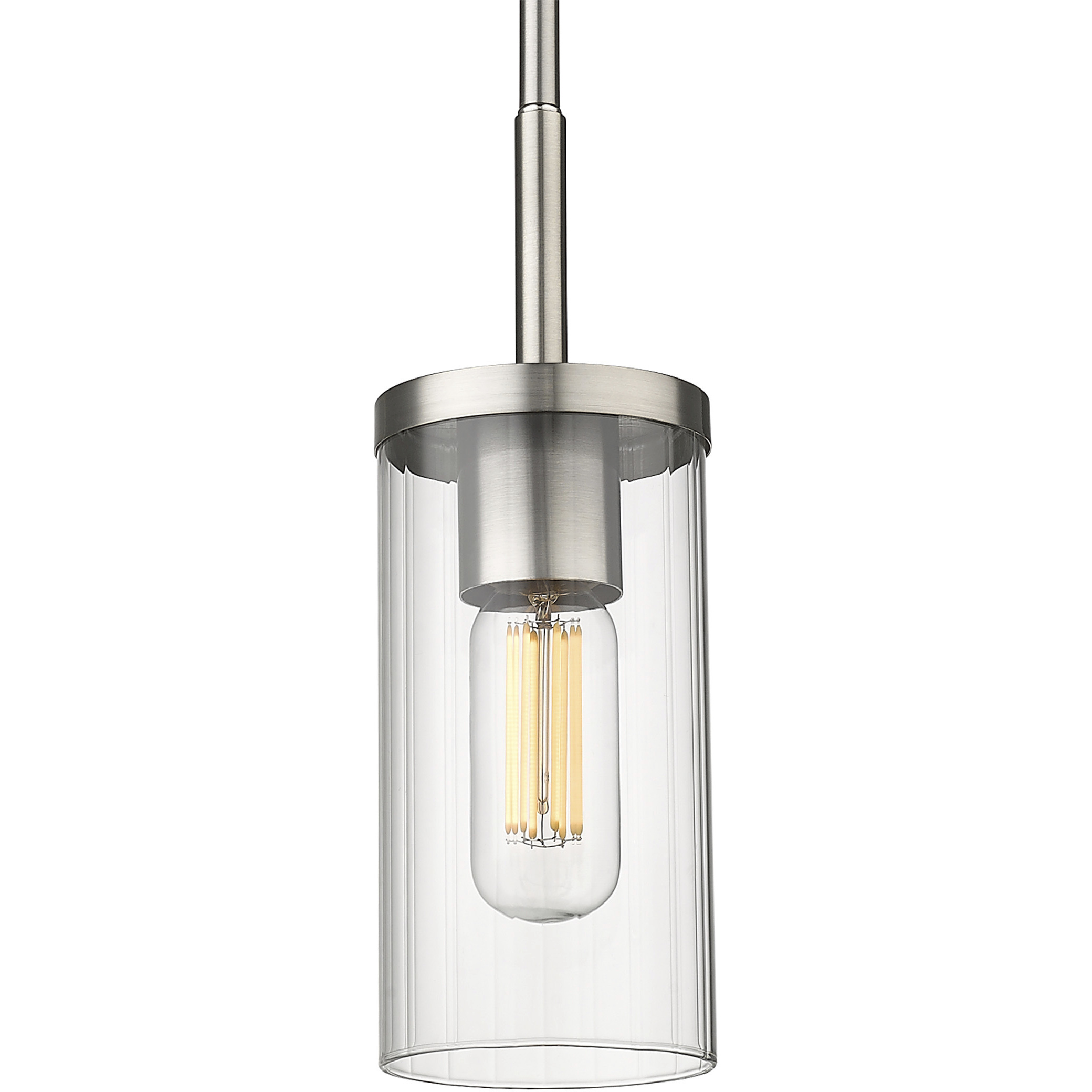 Winslett 1 Light 4.75 inch Pewter Pendant Ceiling Light, Damp