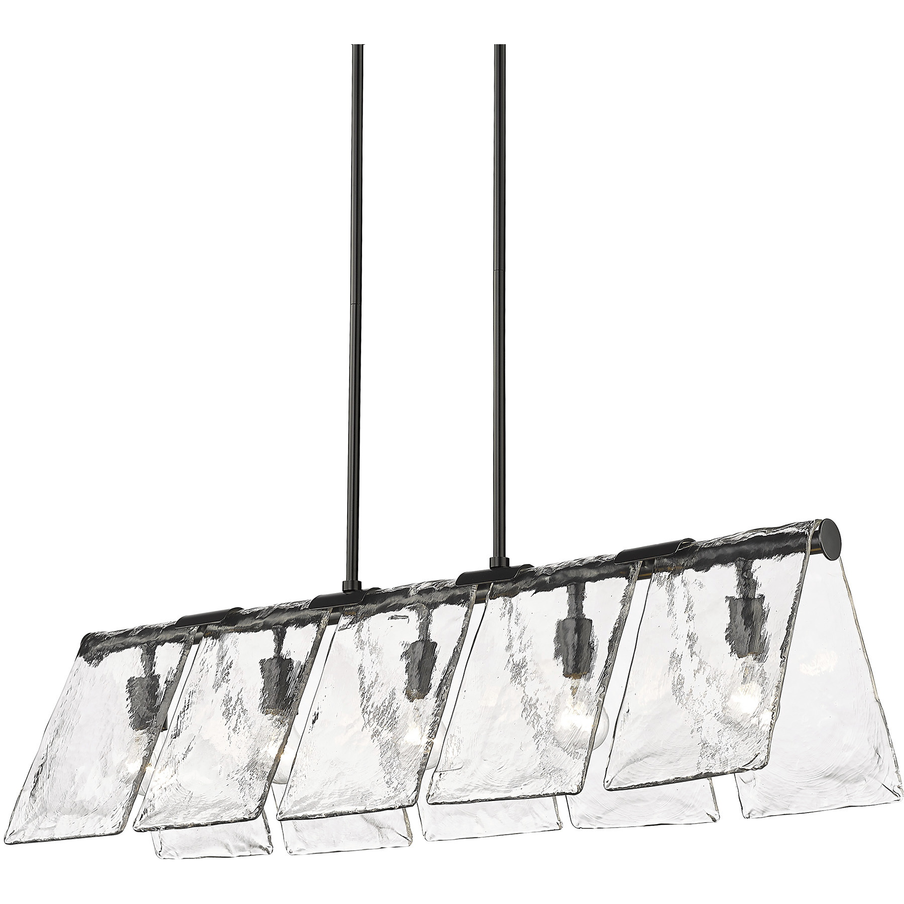 Serenity Island Light Ceiling Light in Matte Black