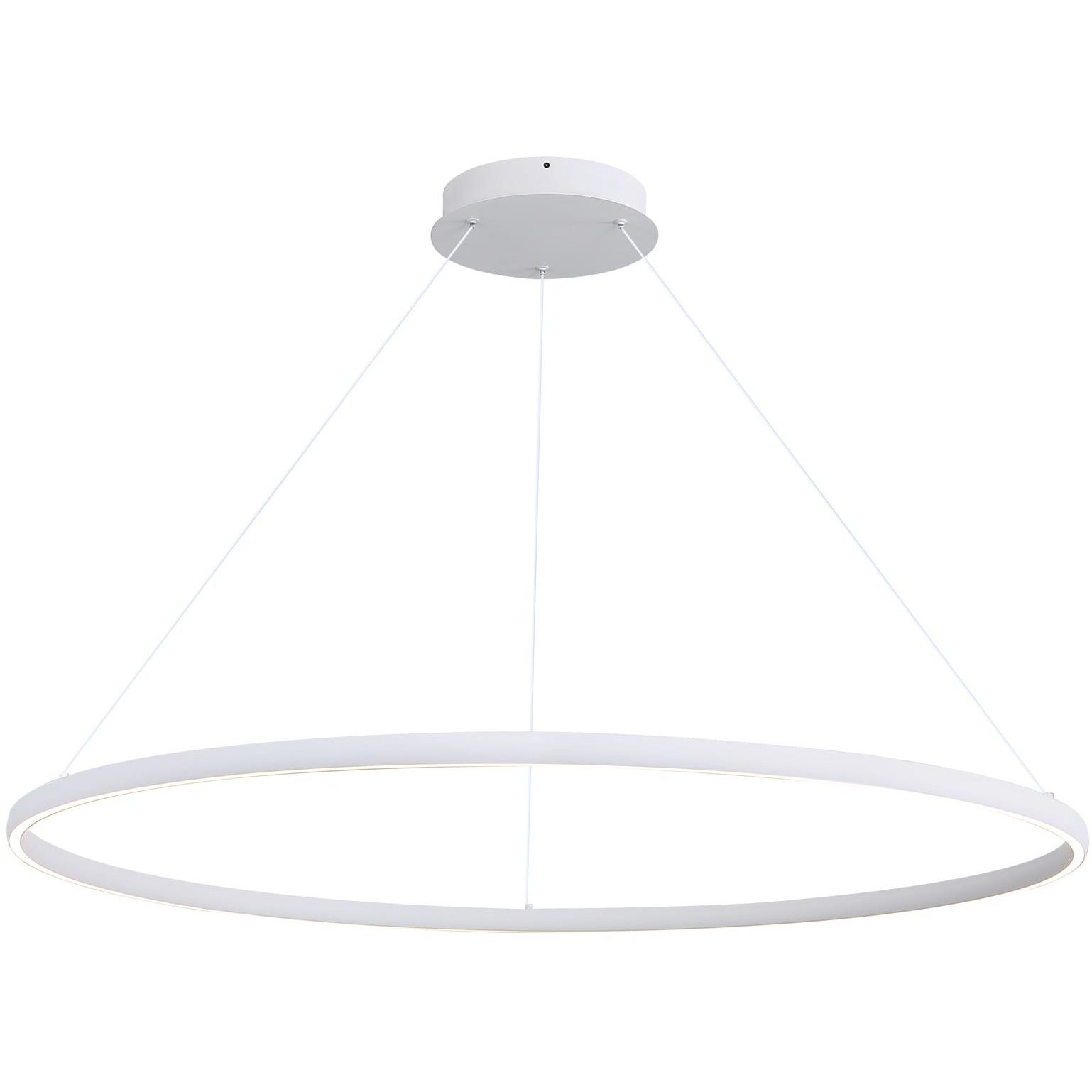 Veritas LED 47.25 inch Sand White Chandelier Ceiling Light