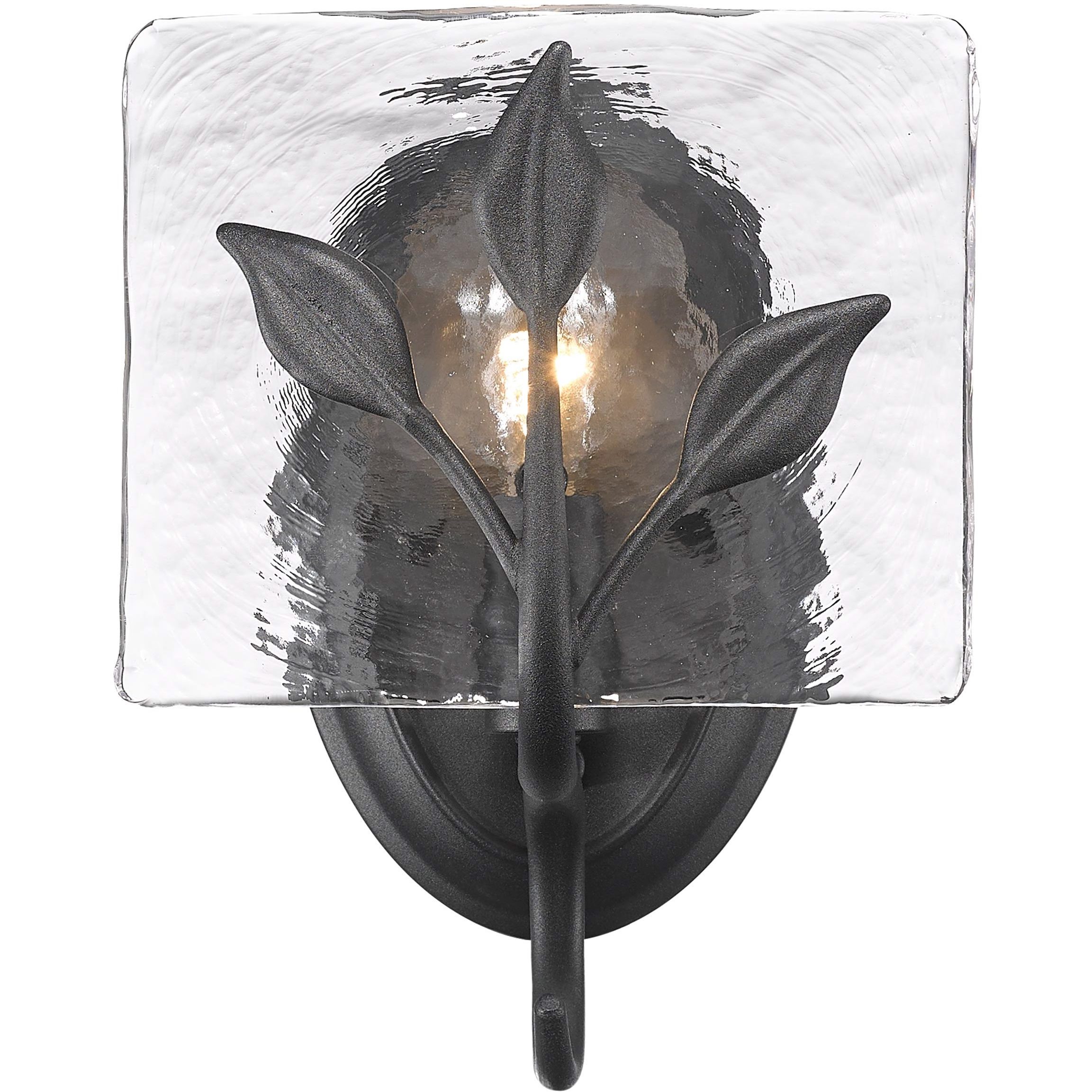 Calla 1 Light 6.88 inch Natural Black Wall Sconce Wall Light