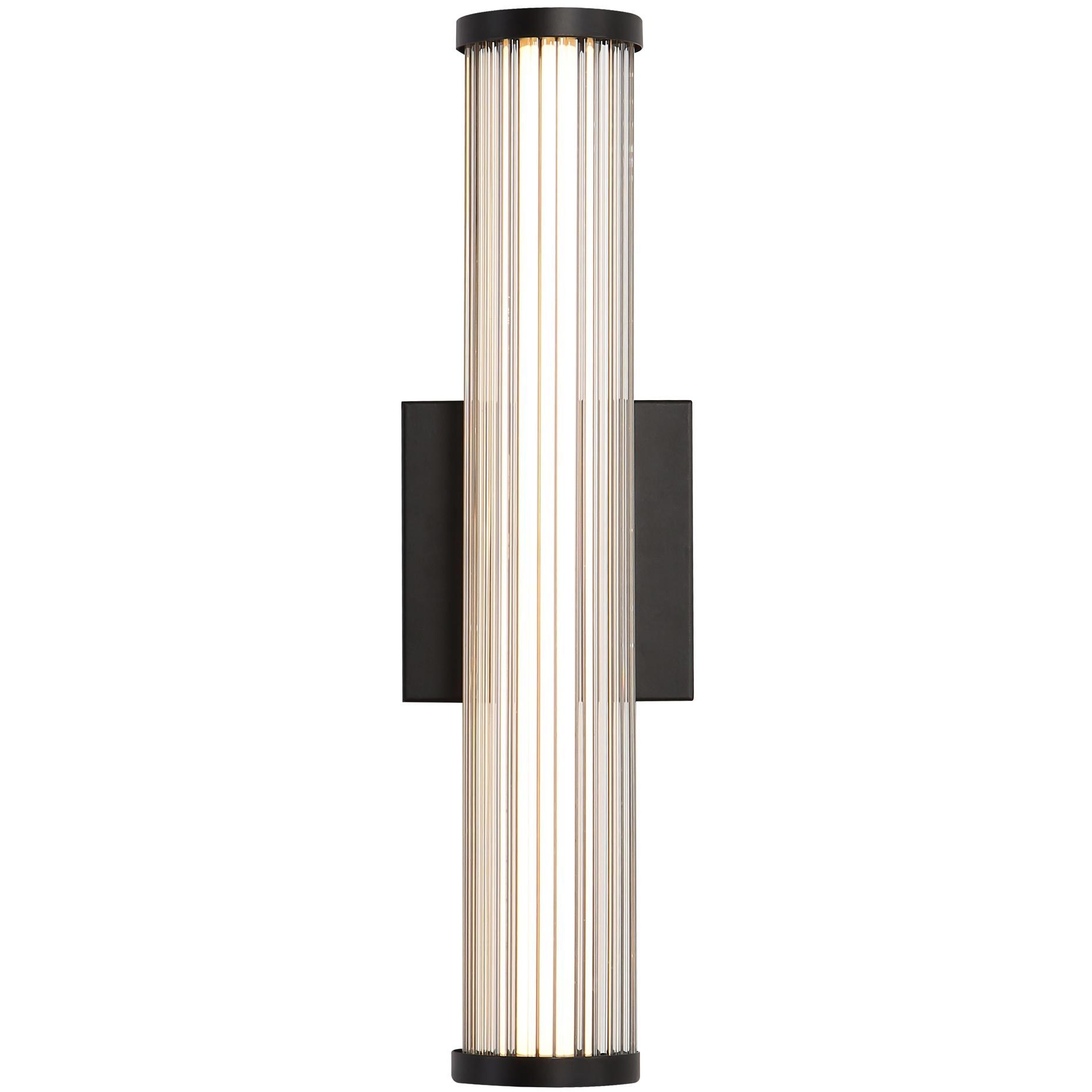 Rodara LED 16.5 inch Matte Black Outdoor Wall