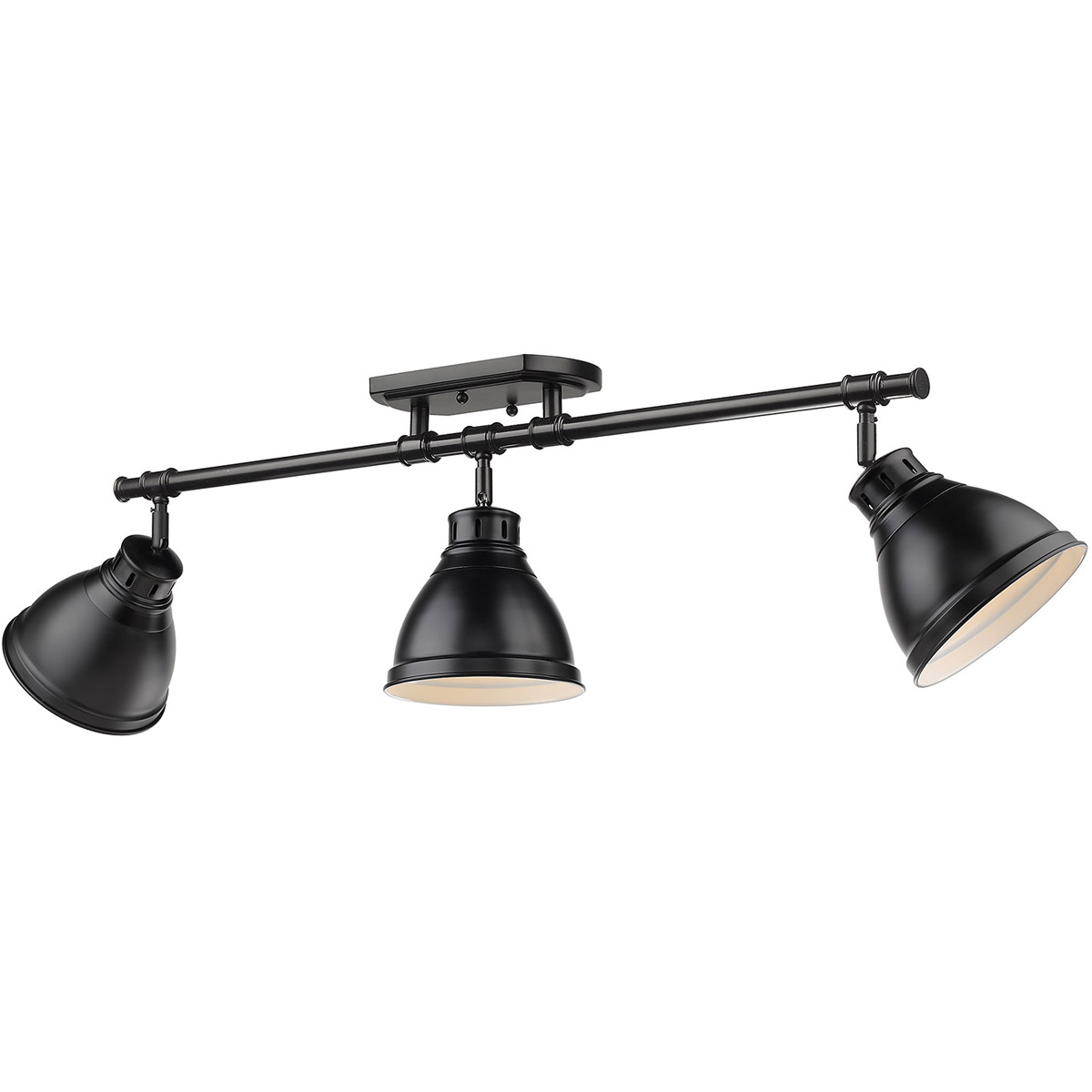 Semi flush track lighting top