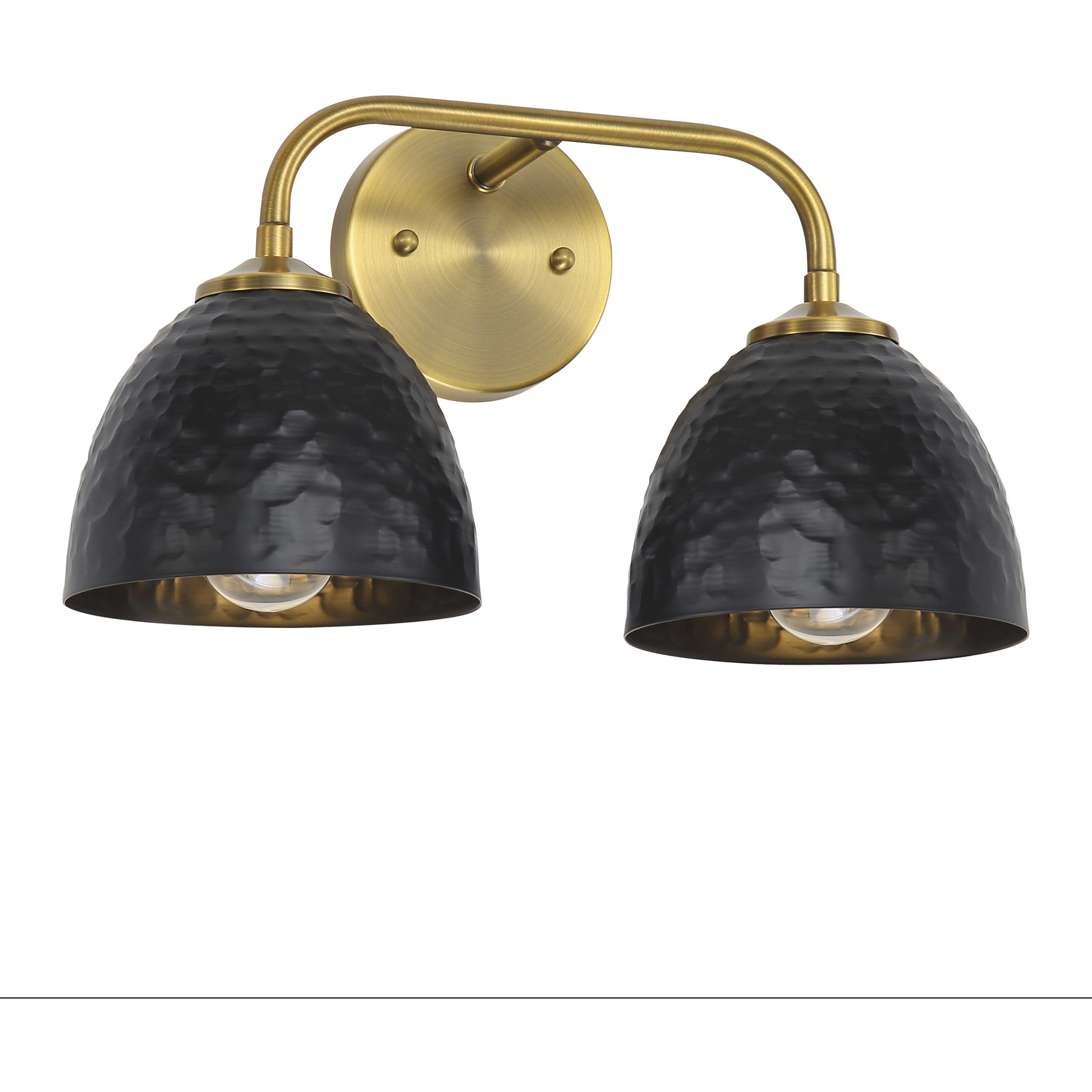 Shepard Vanity Wall Light in Matte Black