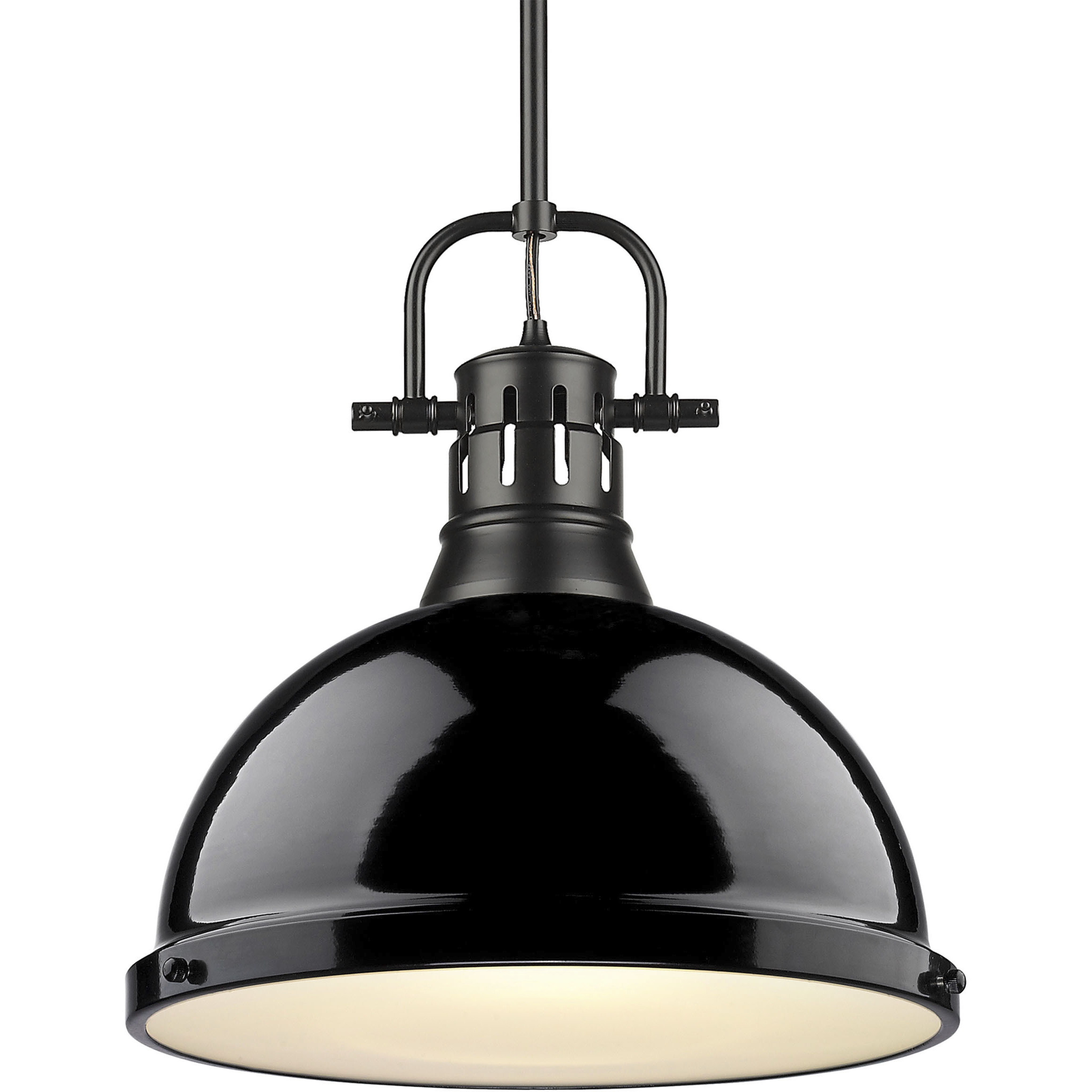 Yep Duncan 1 Light 14 inch Matte Black Pendant Ceiling Light, Large